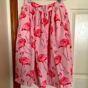 Pink Flamingo Party Skirt